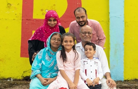 Humera avec toute la famille